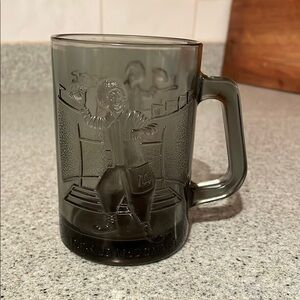 Smoky Gray Glass Mug